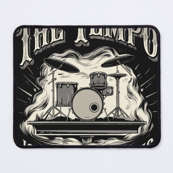 Item preview, The Tempo Is What I Say It Is - Funny Drummer Art For Men Women Drum Set Drumming Lovers designed and sold by stmpdwrld.