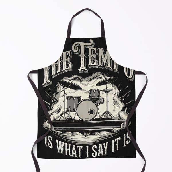 Item preview, The Tempo Is What I Say It Is - Funny Drummer Art For Men Women Drum Set Drumming Lovers designed and sold by stmpdwrld.
