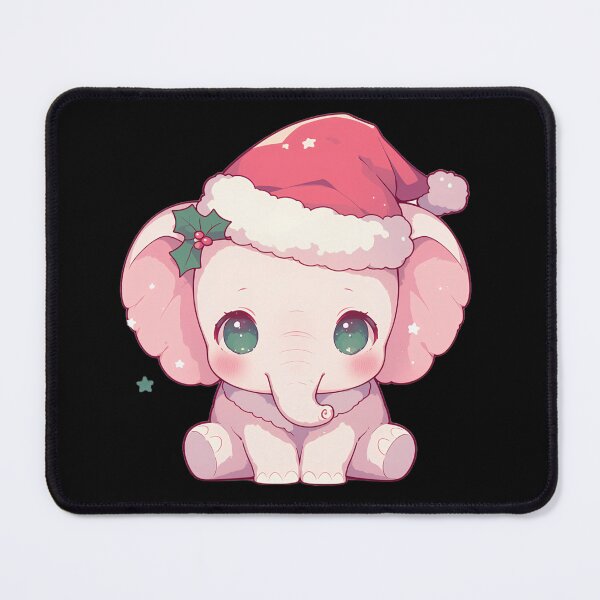 Item preview, Christmas Baby Elephant Kawaii designed and sold by TheWildFlix.