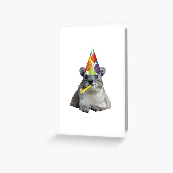 Artikel-Vorschau von Geburtstag Klippschliefer, designt und verkauft von SillyLittleSnek.