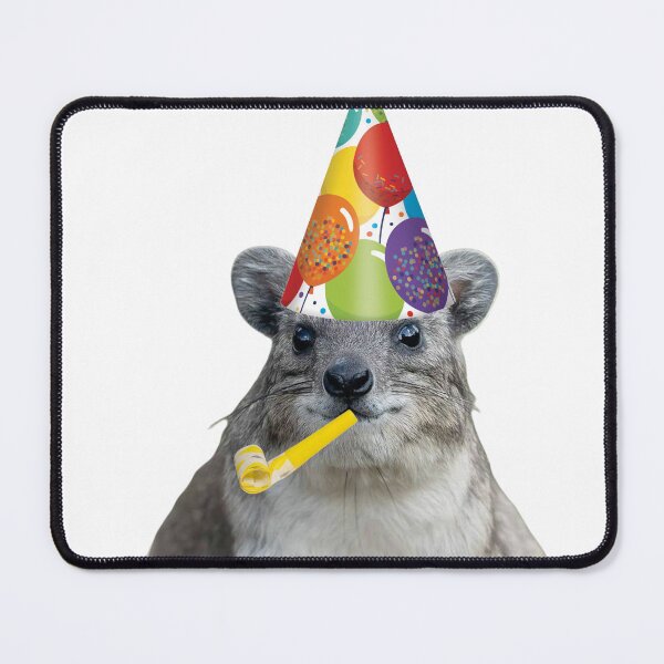 Item preview, Birthday rock hyrax designed and sold by SillyLittleSnek.