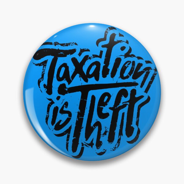 Item preview, Taxation Is Theft Weathered designed and sold by LIBERTYMODE.