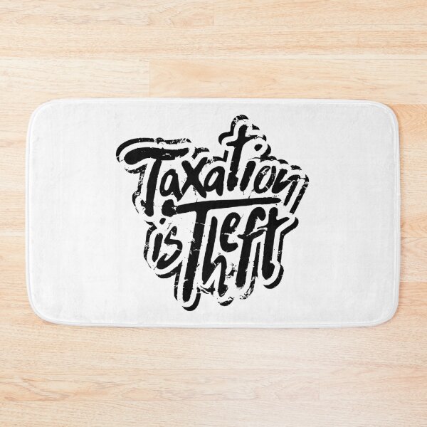 Item preview, Taxation Is Theft Weathered designed and sold by LIBERTYMODE.