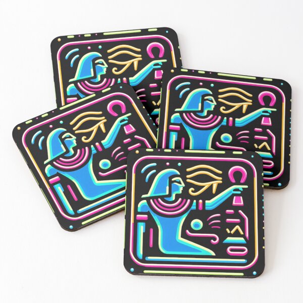 Item preview, Ancient Egyptian Neon Art designed and sold by mpdesigns73.