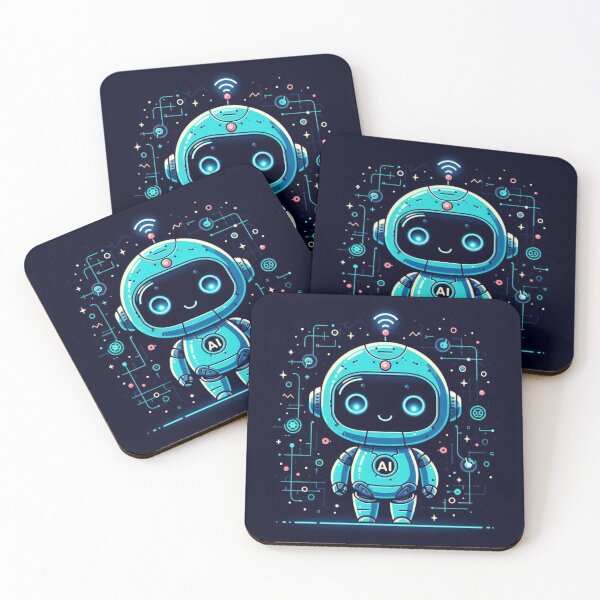 Item preview, Machines of Tomorrow cute ai robot designed and sold by nicnacc.