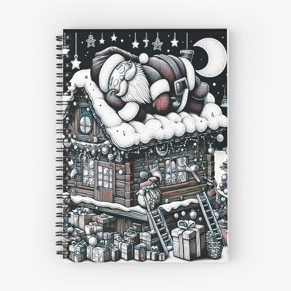 Item preview, Christmas Santa Needs A Nap C22 designed and sold by HappyHavenStu.