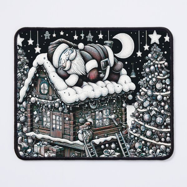 Item preview, Christmas Santa Needs A Nap C22 designed and sold by HappyHavenStu.