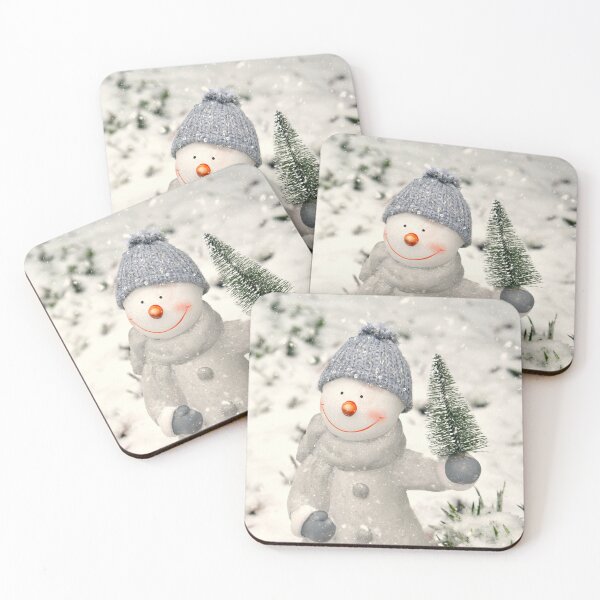 Item preview, Tall Smiley Snowman Holding a Xmas Tree designed and sold by LAPilotGirl.