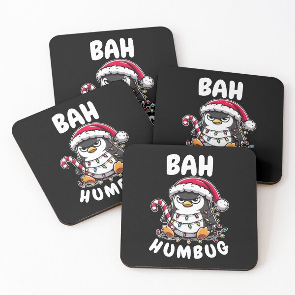 Item preview, Bah Humbug | Grumpy Penguin | Funny Christmas  designed and sold by Made by Tamar.