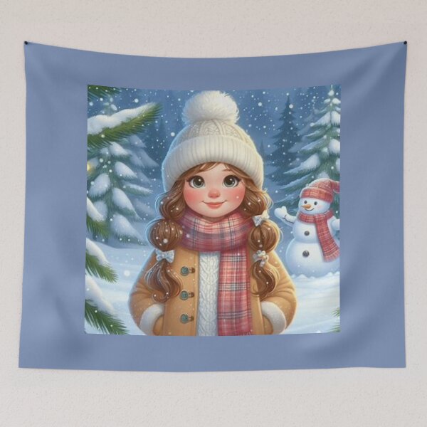 Item preview, Cozy Winter Wanderer" - Captures the winter theme and the person in the image designed and sold by choder61.