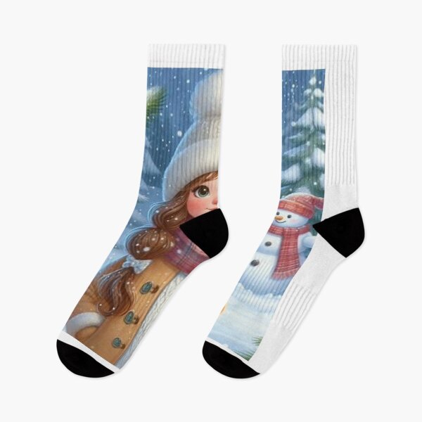 Item preview, Cozy Winter Wanderer" - Captures the winter theme and the person in the image designed and sold by choder61.