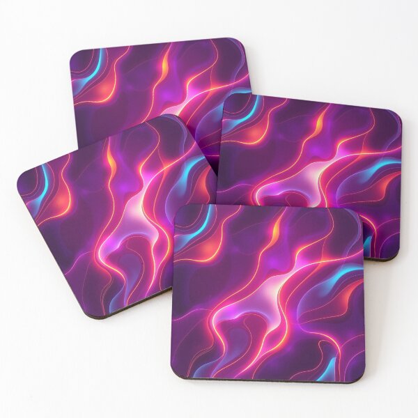 Item preview, Neon Abstract Pattern #28 designed and sold by Kaleidoscope Print.
