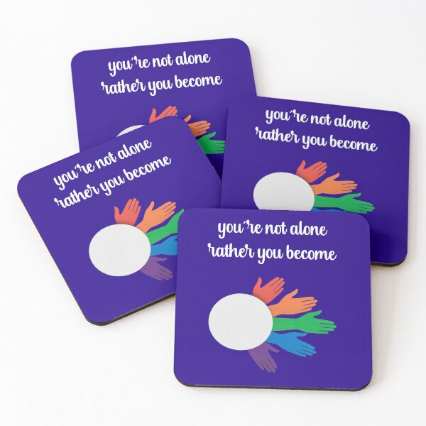 Item preview, "In Solitude, We Find Ourselves: You're Not Alone, You Become" Finding self, emotional design  designed and sold by TR_fairydesigns.