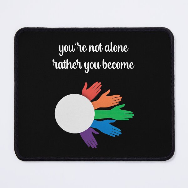 Item preview, "In Solitude, We Find Ourselves: You're Not Alone, You Become" Finding self, emotional design designed and sold by TR_fairydesigns.