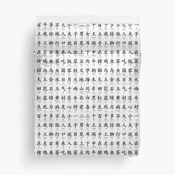 Aperçu de l'œuvre 100 caractères chinois les plus courants créée et vendue par suranyami.