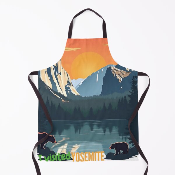 Item preview, Yosemite National Park Retro Sunset Design designed and sold by tarzbol.