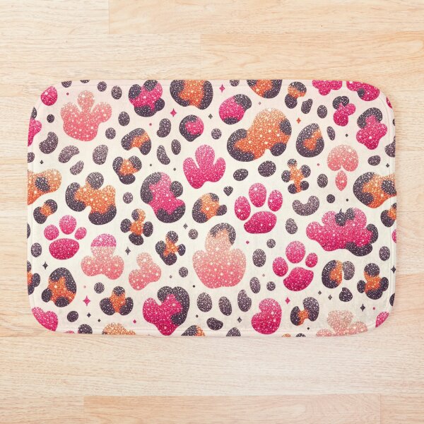 Aperçu de l'œuvre Motif de pattes de camouflage colorées et mignonnes créée et vendue par mpdesigns73.