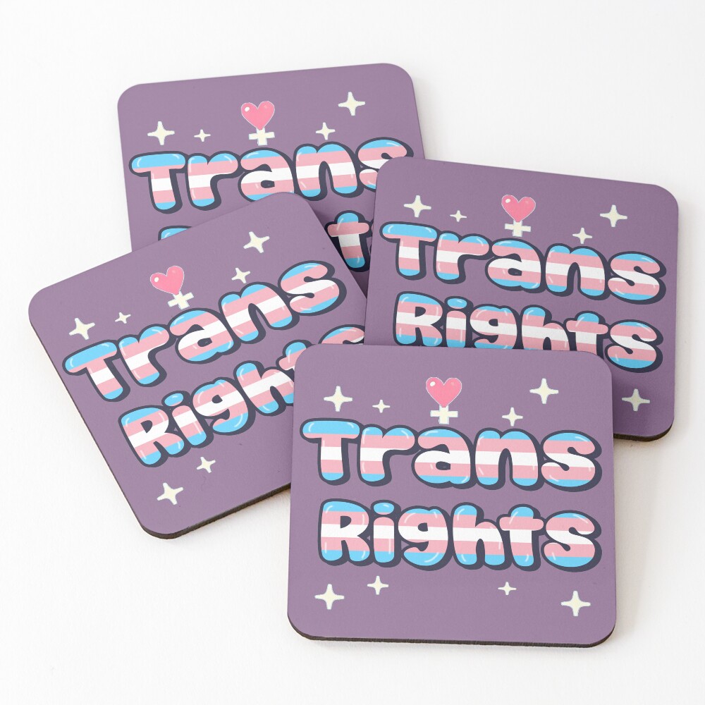 Item preview, Coasters (Set of 4) designed and sold by EqualityMerch.