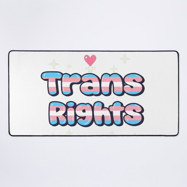 Aperçu de l'œuvre Droits des trans créée et vendue par EqualityMerch.