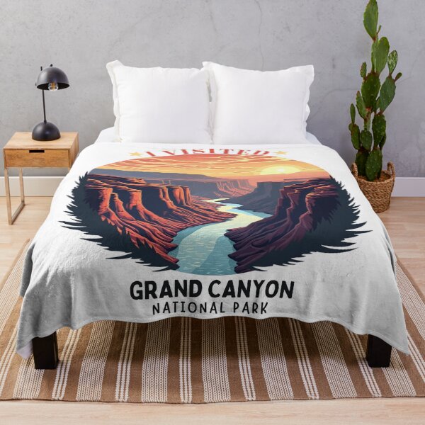 Item preview, Grand Canyon National Park Retro Sunset Design designed and sold by tarzbol.