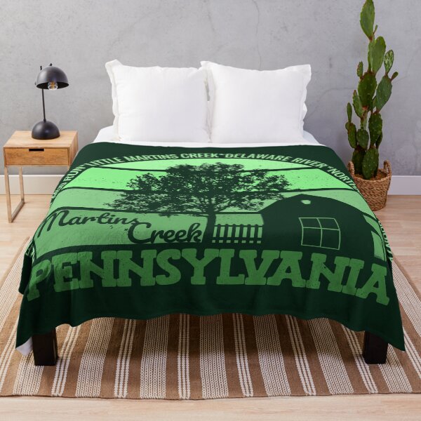 Item preview, Martin's Creek Pennsylvania Sunset Retro Vintage Local Pride Logo designed and sold by CRHPOD20.
