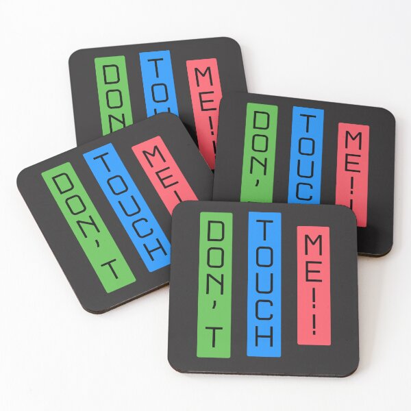 Item preview, Don't touch me bright colors  designed and sold by upupupshop.