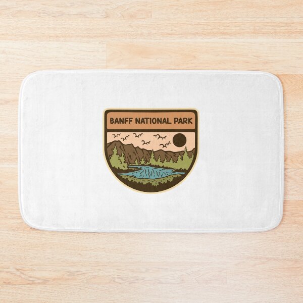 Item preview, BANFF NATIONAL PARK BADGE designed and sold by NGAULASTUDIO.