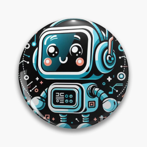 Item preview, Artificial Intelligence in Action cute ai robot designed and sold by nicnacc.