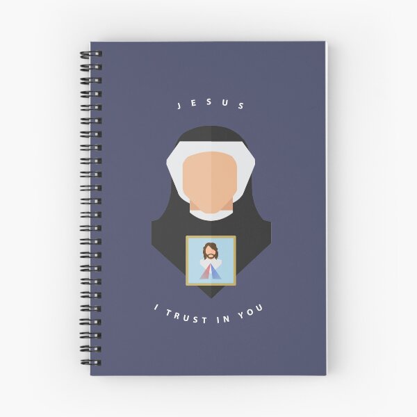 Item preview, St. Faustina - White designed and sold by All Saints Shop.