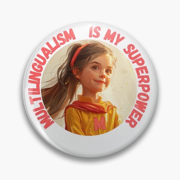 Item preview, Multilingualism is my Superpower designed and sold by SundayGirlTeam.