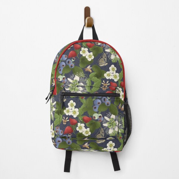 Item preview, Summer Garden on Navy designed and sold by Catherine Wallace Art.