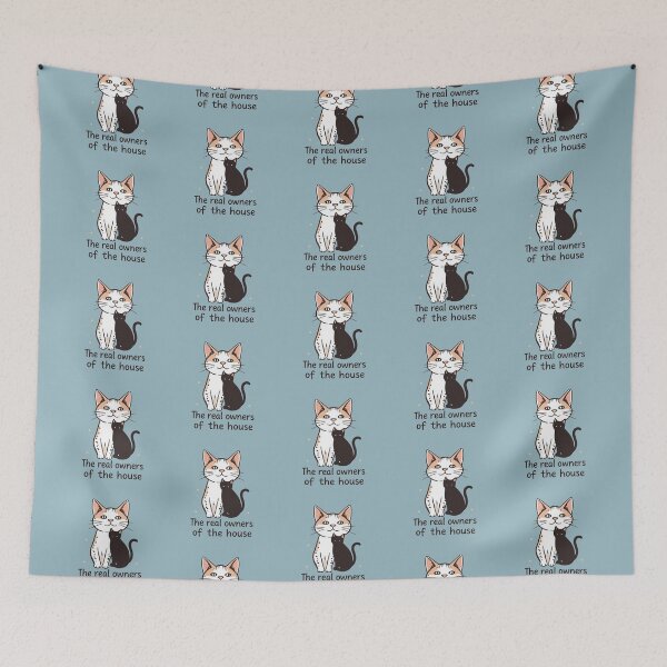 Item preview, Cats the real owners of the house designed and sold by RedVelvetUtd.