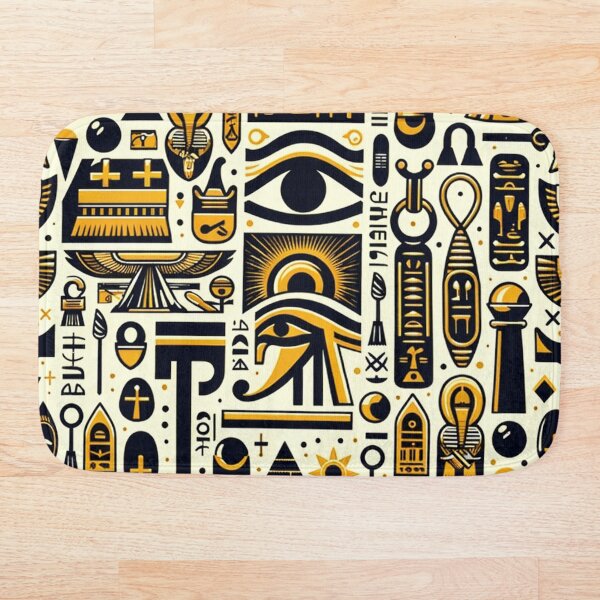 Item preview, Símbolos del Antiguo Egipto y patrones jeroglíficos designed and sold by mpdesigns73.