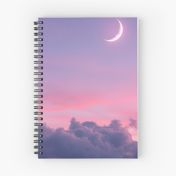 Item preview, Beautiful Sky with Clouds and Moon designed and sold by FurryFantasy.