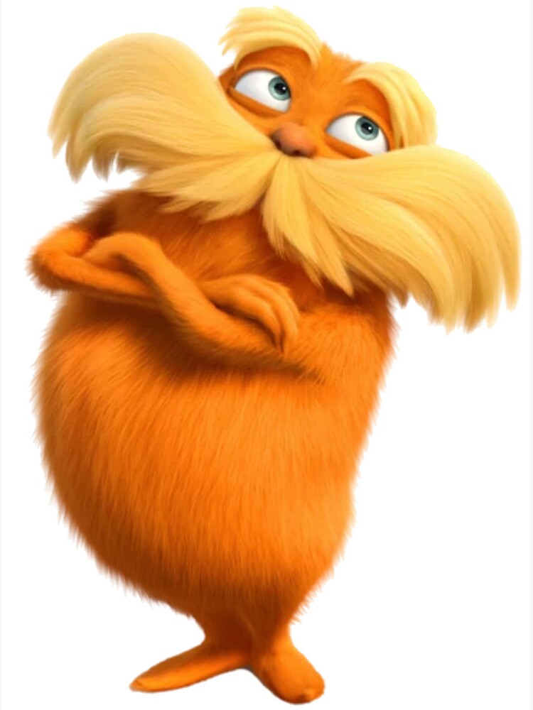 lorax Greeting Card