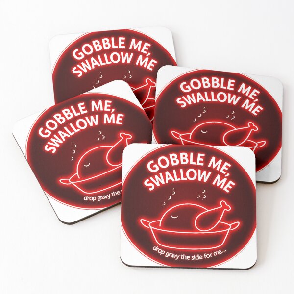Item preview, Neon Gobble Me Roasted Chicken  designed and sold by TeesHearts100.
