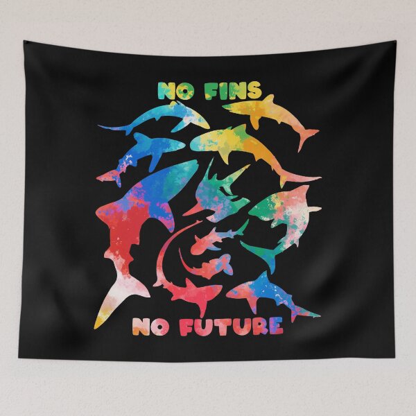 Item preview, Tiger shark blue shark whale shark hammerhead mako shark designed and sold by NicGrayGraphic.