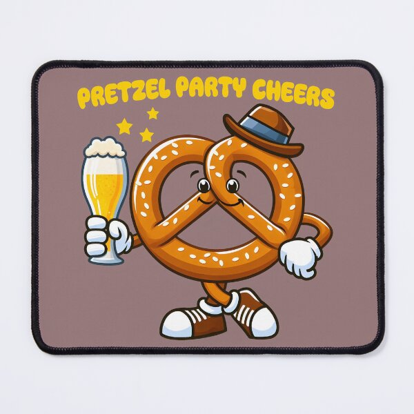 Item preview, Pretzel Party Cheers designed and sold by CreativeFlux.