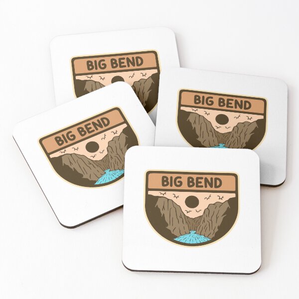 Item preview, BIG BEND NATIONAL PARK BADGE designed and sold by NGAULASTUDIO.