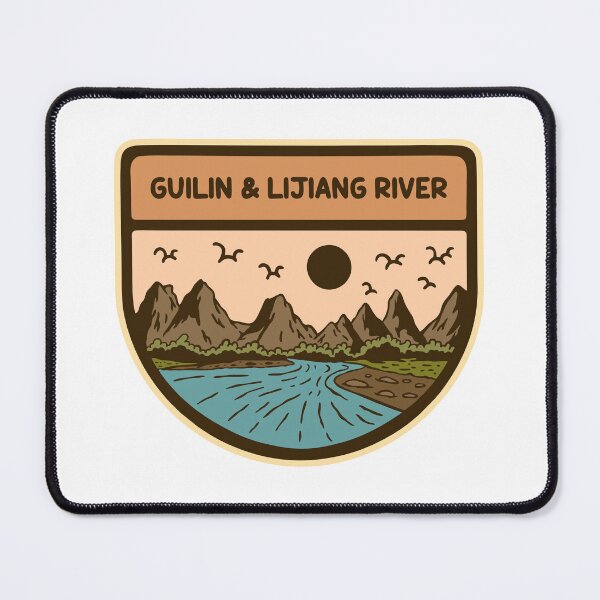Item preview, GUILIN & LIJIANG NATIONAL PARK BADGE designed and sold by NGAULASTUDIO.