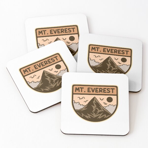 Item preview, MT. EVEREST NATIONAL PARK BADGE designed and sold by NGAULASTUDIO.
