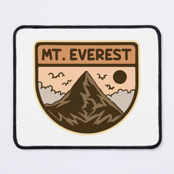 Item preview, MT. EVEREST NATIONAL PARK BADGE designed and sold by NGAULASTUDIO.