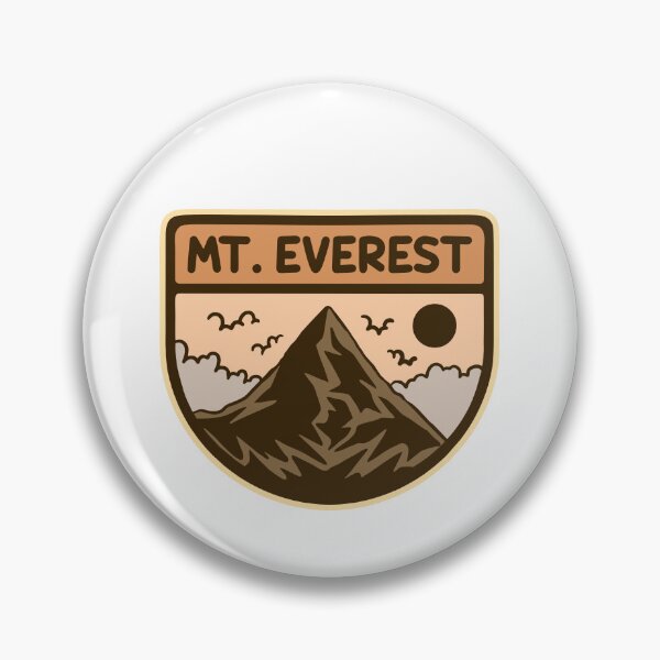 Item preview, MT. EVEREST NATIONAL PARK BADGE designed and sold by NGAULASTUDIO.