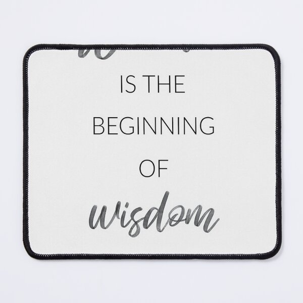 Item preview, Wonder is the Beginning of Wisdom designed and sold by FranceanneTH.