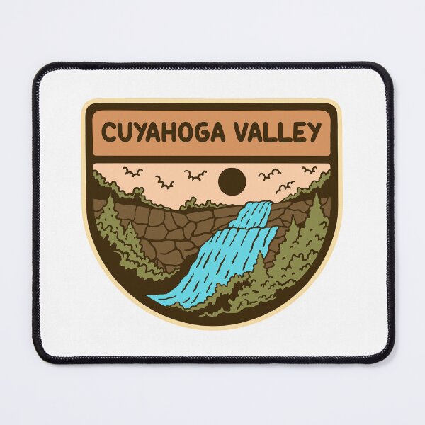 Item preview, CUYAHOGA VALLEY NATIONAL PARK BADGE designed and sold by NGAULASTUDIO.