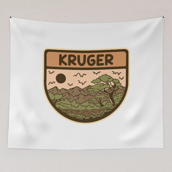Item preview, KRUGER NATIONAL PARK BADGE designed and sold by NGAULASTUDIO.