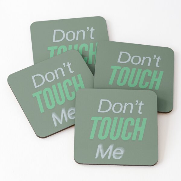 Item preview, Don't touch me cute  designed and sold by upupupshop.
