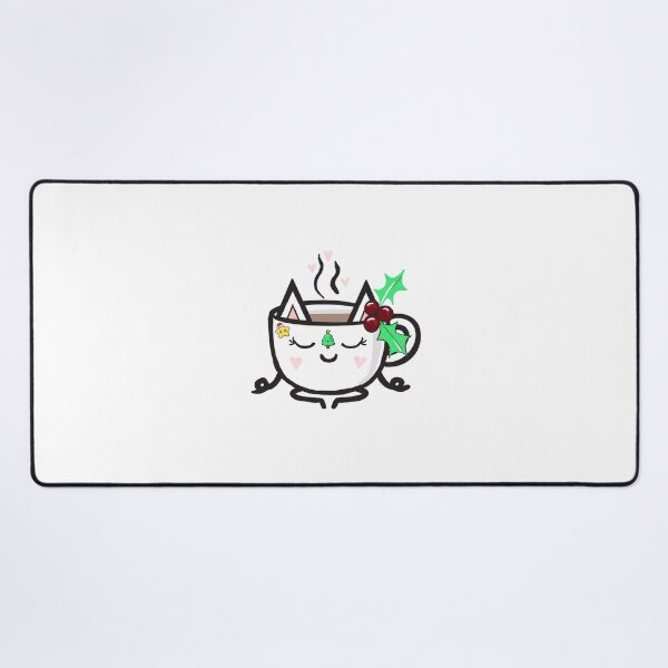 Item preview, Christmas Cat Coffee Cool Contented designed and sold by Jorgina Small.