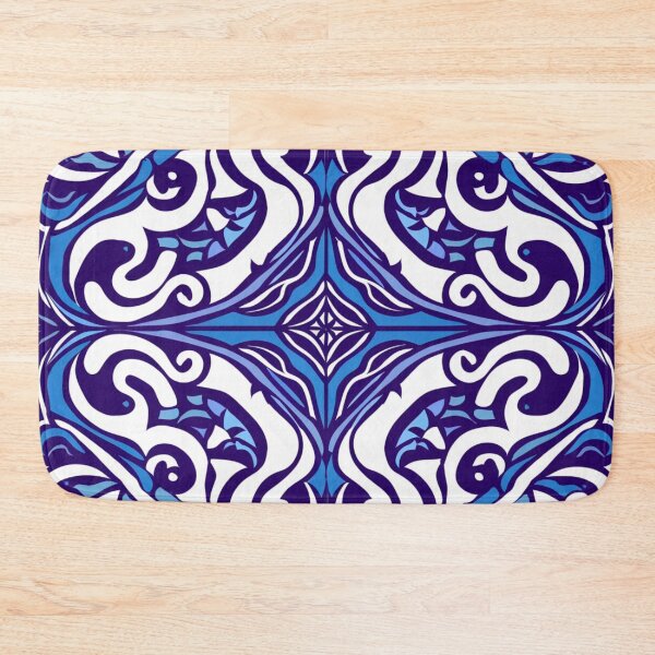 Item preview, New Zealand Māori Paua Pattern Koru Design 87 designed and sold by GrinGalore.