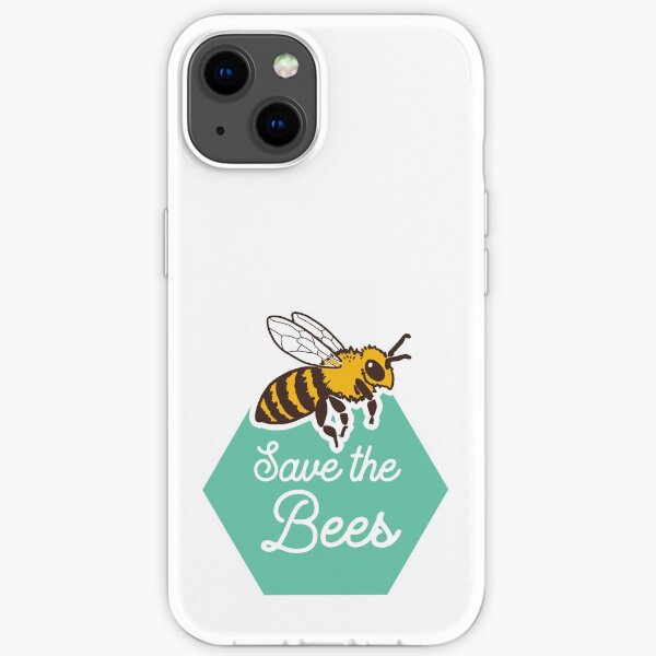 Save The Bees Honeycomb iPhone Soft Case